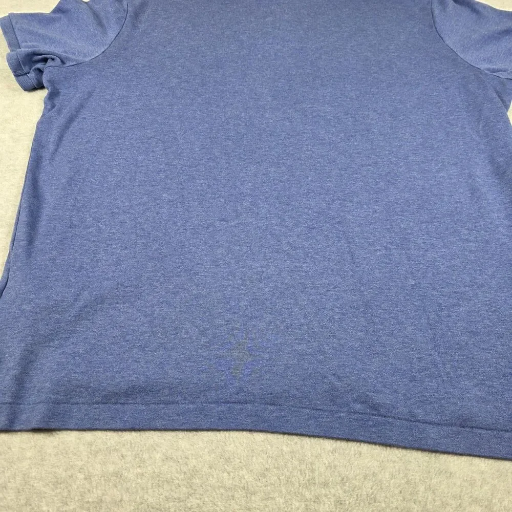 Polo Ralph Lauren Men's Polo Shirt XL Blue Heather Pony Logo Preppy Golf Men